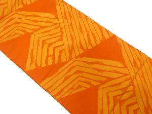 アンティーク 幾何学模様織り出し袋帯(着用可)